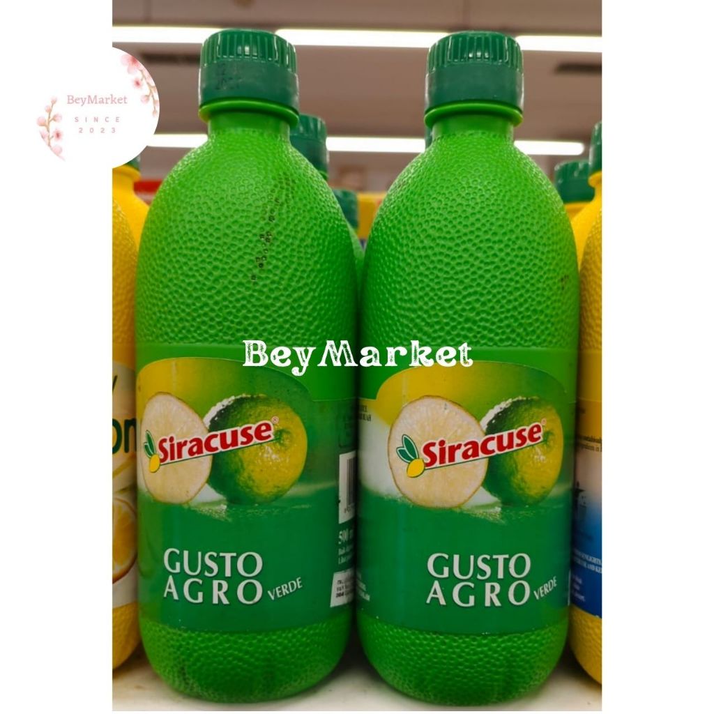 Siracuse Gusto Agro Verde Lime 500ml | Sari Jeruk Nipis