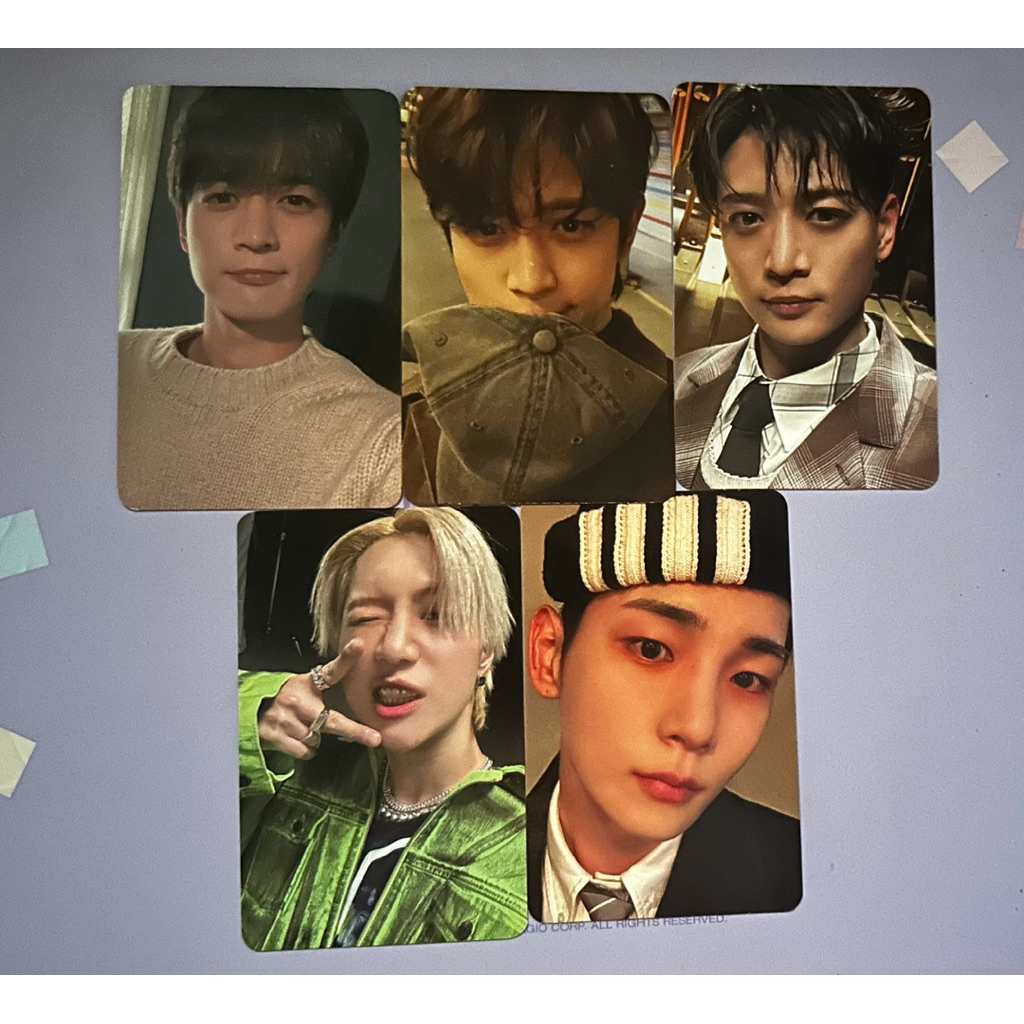 SHINee - Hard Album Photocard (Key & Minho & Taemin), Chase Album Photocard (Minho) PC