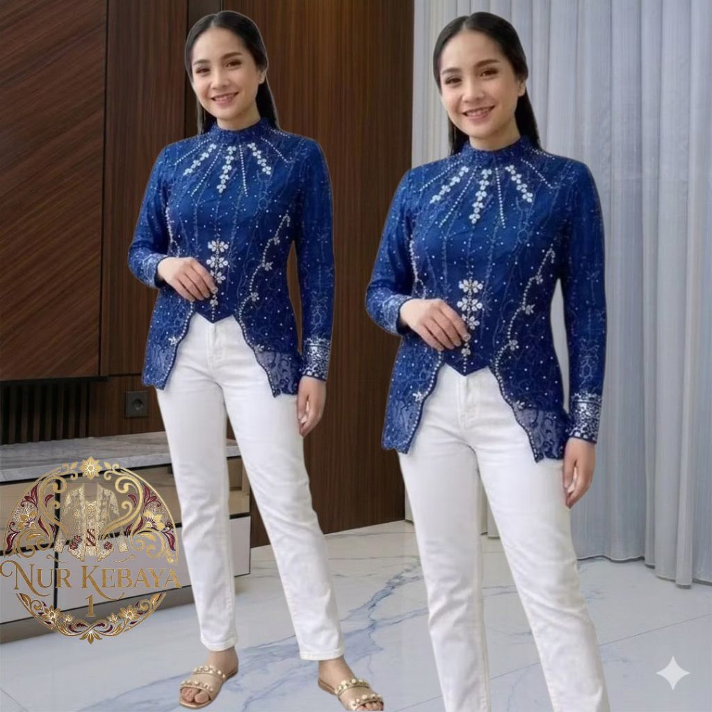Kebaya Wanita Modern Kekinian Kebaya Wisuda Mix Payet