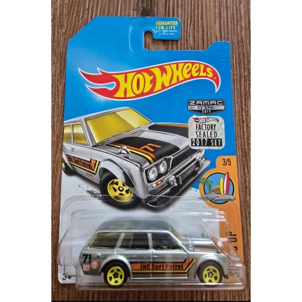 Hotwheels Datsun 510 Wagon Zamac Factory sealed 2017