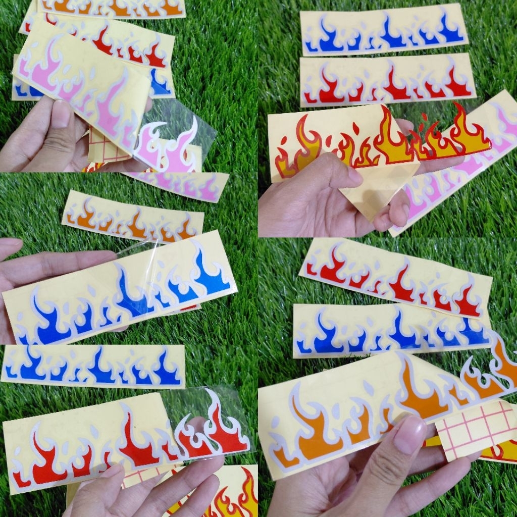 Stiker Api cutting sticker api cutting motor mobil
