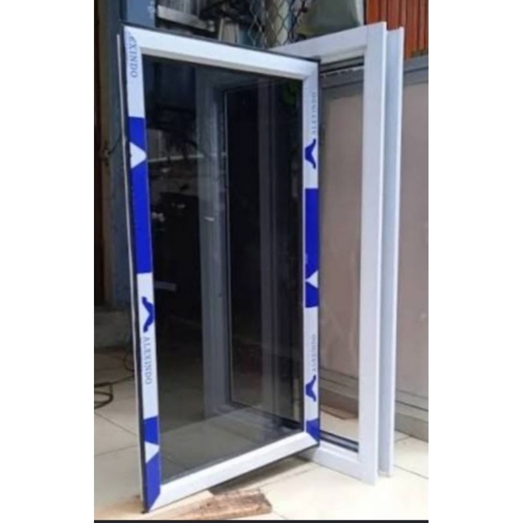 kusen jendela aluminium alexindo 4 in bisa custom ukuran sesuai kebutuhan free packing buble wrab da