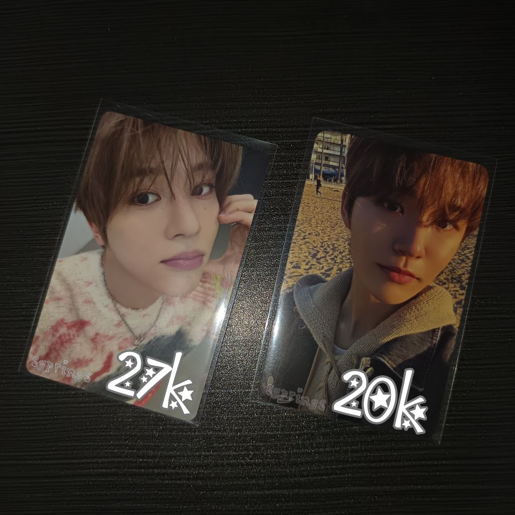 photocard nct wish Sion Jaehee