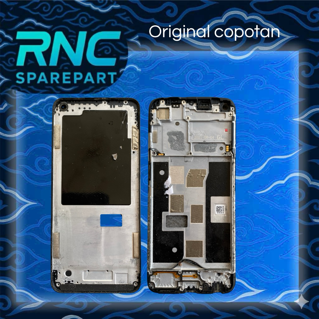 Frame Tatakan Lcd Oppo A54 Second Copotan