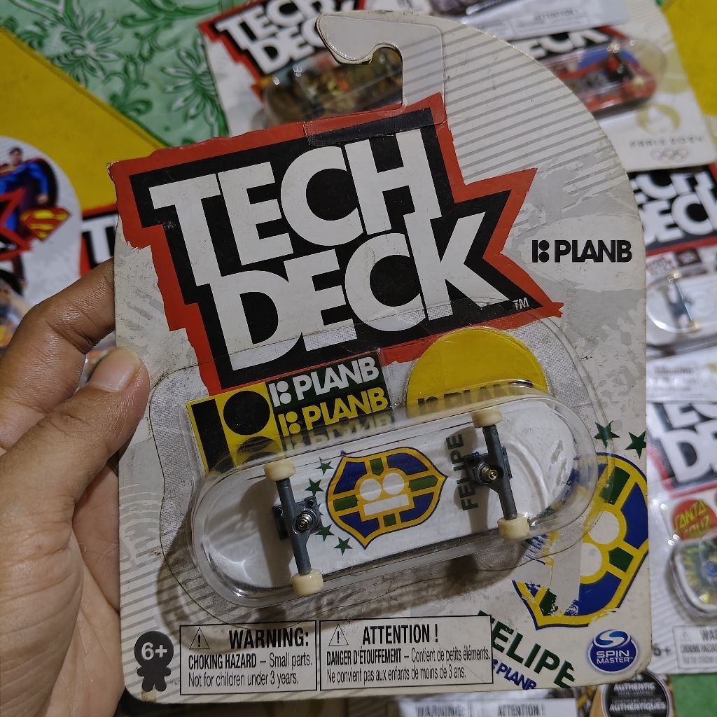 Tech Deck Fingerboard mini 32mm Single Pack Series PLANB
