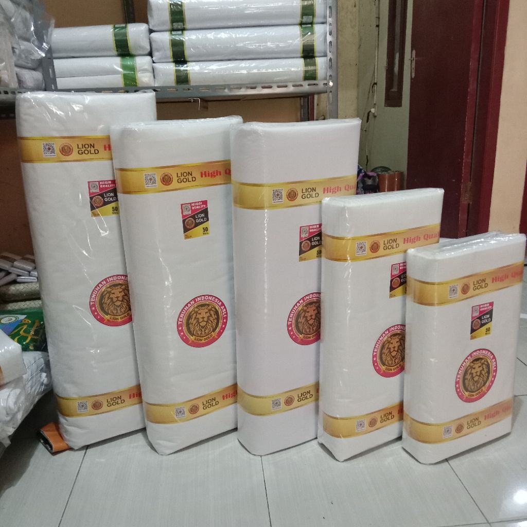 Kain Kafan Lion Gold 155 x 50m - Grosir Kain kafan - Distributor kain kafan - Agen kain kafan AL BAR