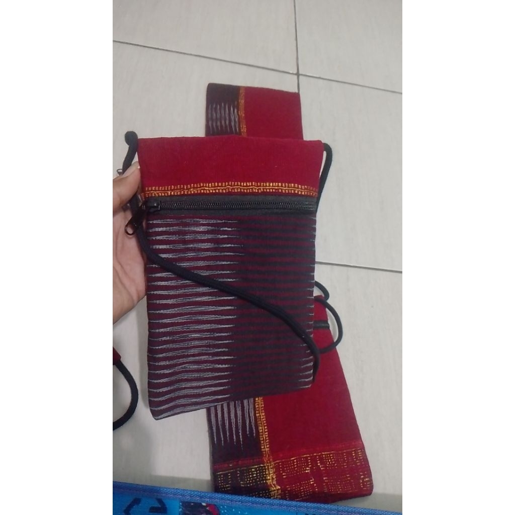 tas mini hp ulos batak