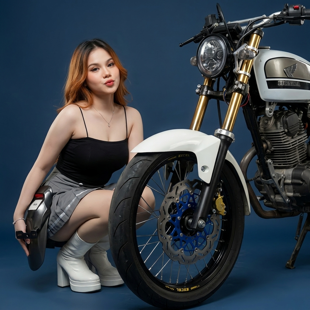 spakbor selebor depan r15 BAHAN ABS ORI TEBAL 5MMpnp shock ninja gl cb megapro tiger BAN 80/90