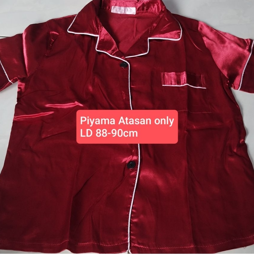 PRELOVED Atasan Piyama Satin