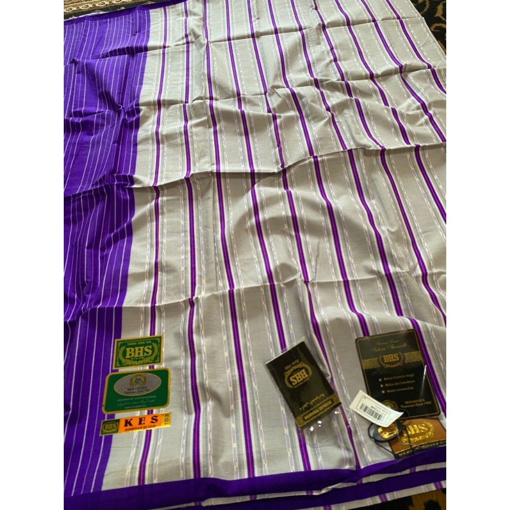 SARUNG BHS KES GOLD SUTRA SPUNSILK 140 WARNA HITAM