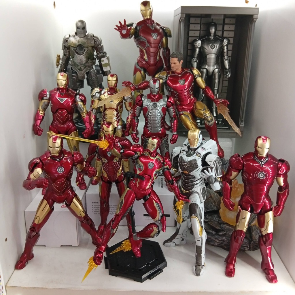 aneka ironman ori ZD toys fondjoy morstorm ironstudios