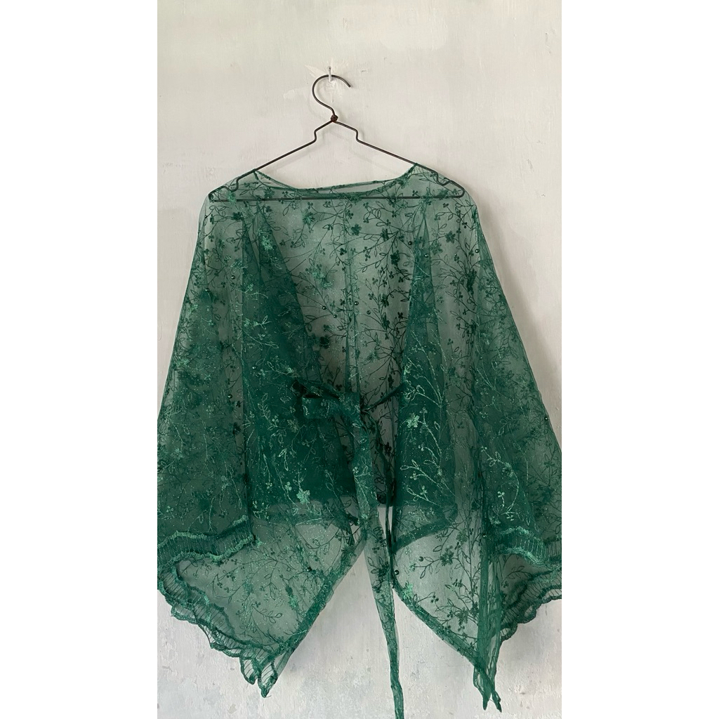 pl outer brukat tile hijau emerald by cntikaa