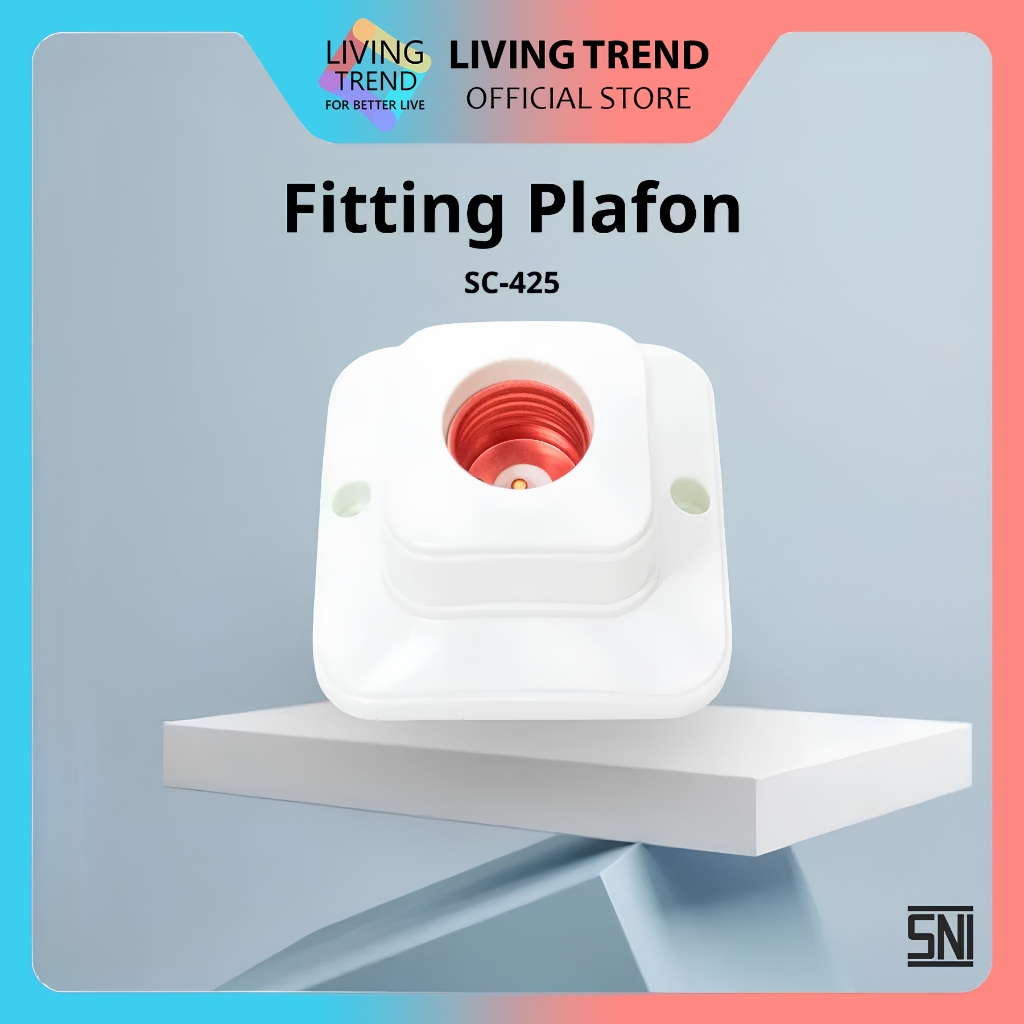 Fitting Lampu Fitting Plafon E27 Cahaya SC-425
