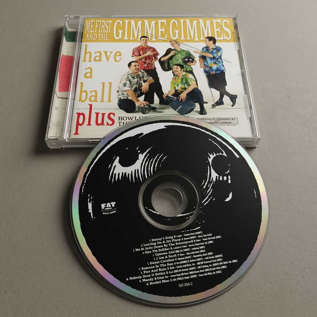 Cd Me First And The Gimme Gimmes - Have A Ball Plus Made In USA