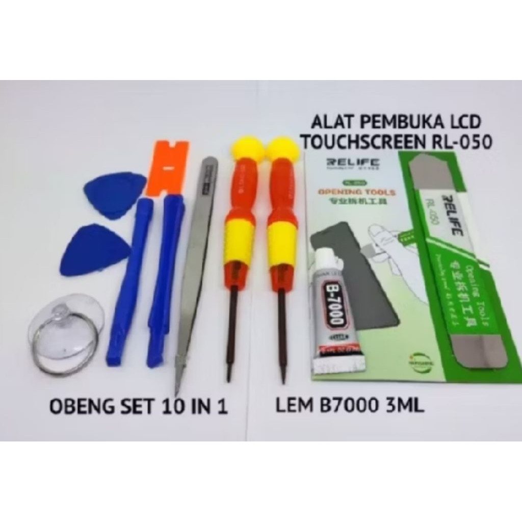 perlengkapan hp HP service paket murah meriah full set