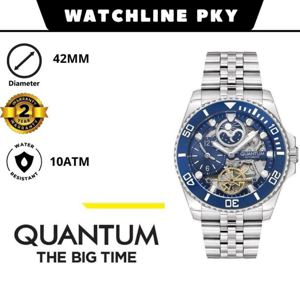 JAM TANGAN PRIA BRAND QUANTUM THE BIG TIME