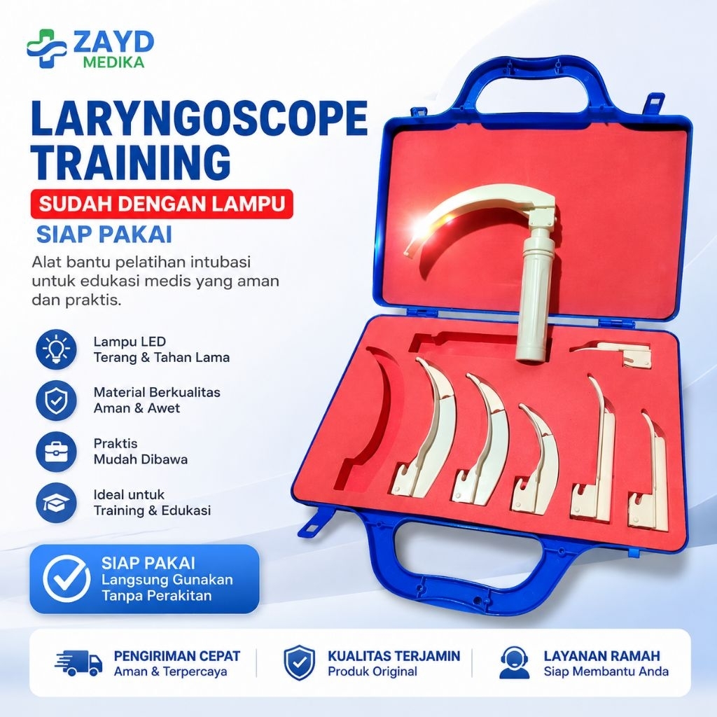 Laryngoscope Simulasi/ Laringoskop Simulator/ Laryngoscope latihan