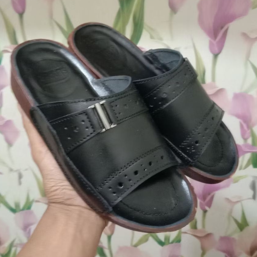 Sandal pria Kulit Asli/Sandal Indian Kulit