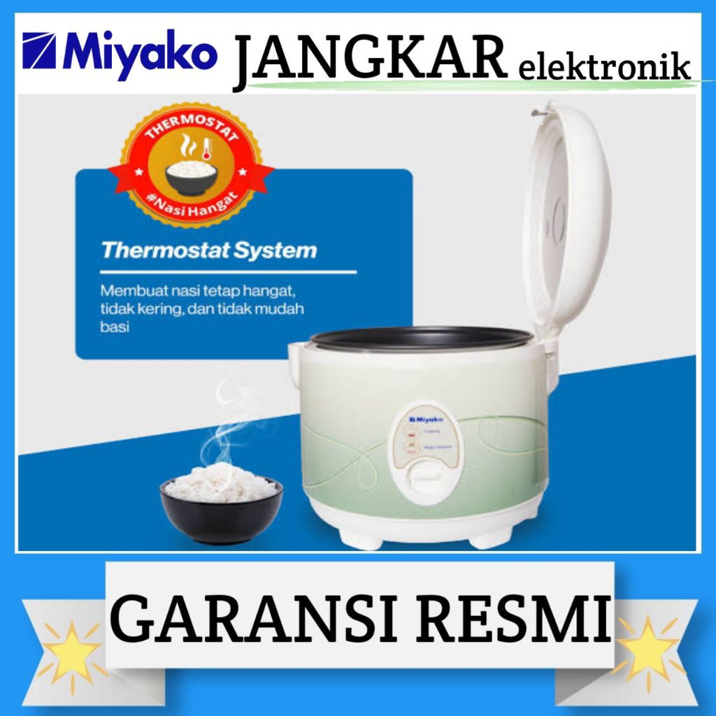 MAGIC COM MIYAKO 1,8LITER MCM-508/MIYAKO MAGIC COM 1,8LITER MCM-508 GARANSI RESMI