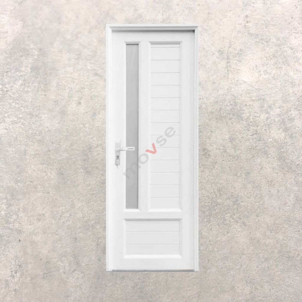 Pintu Icepol IC-009N - Pintu UPVC 70 x 200 cm Putih