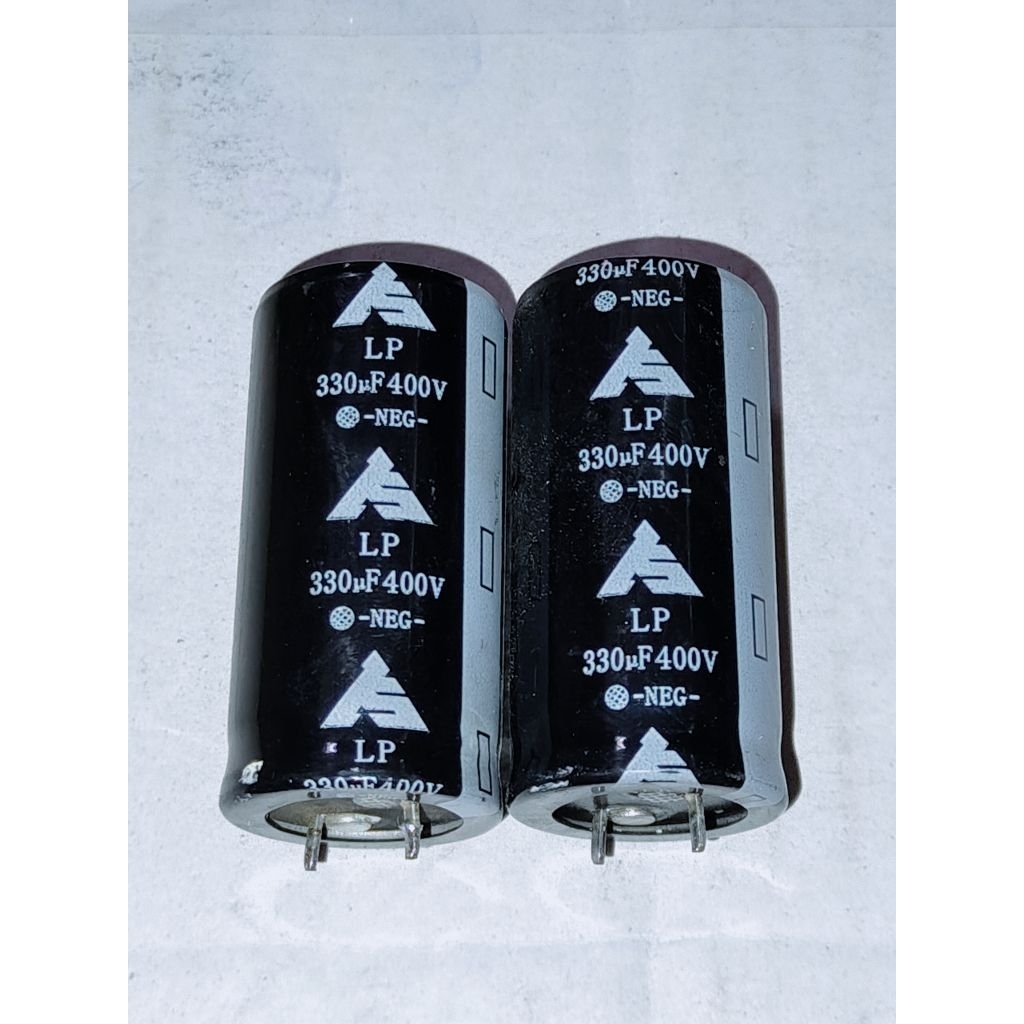 elco 400V 330UF diameter 2,5cm tinggi 5cm
