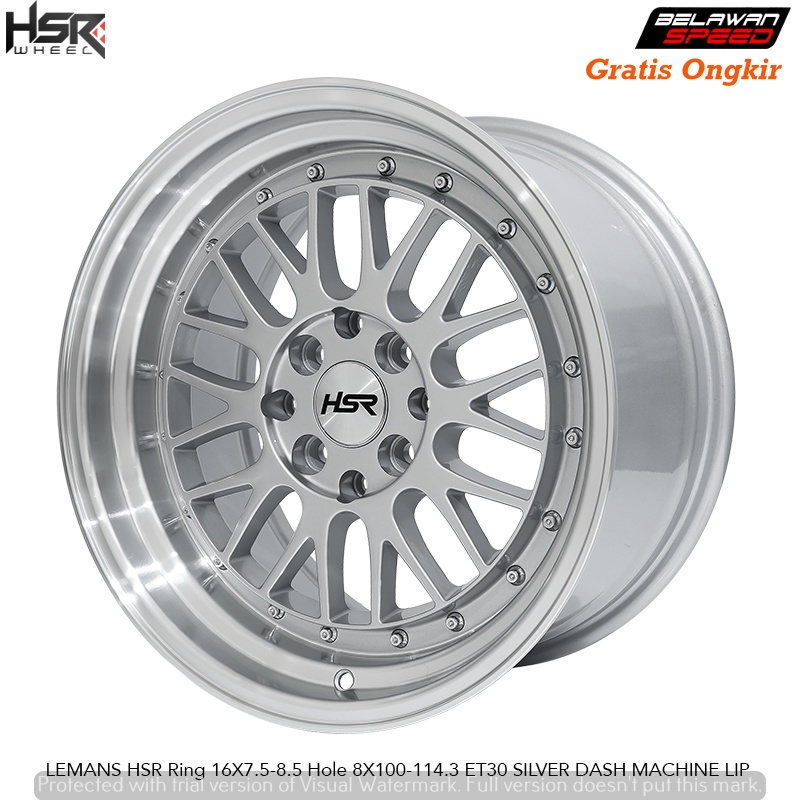 velg mobil vios jazz yaris avanza livina galant city hsr lemans bbs LM R16 Ring 16 pcd 4X100/114.3-t