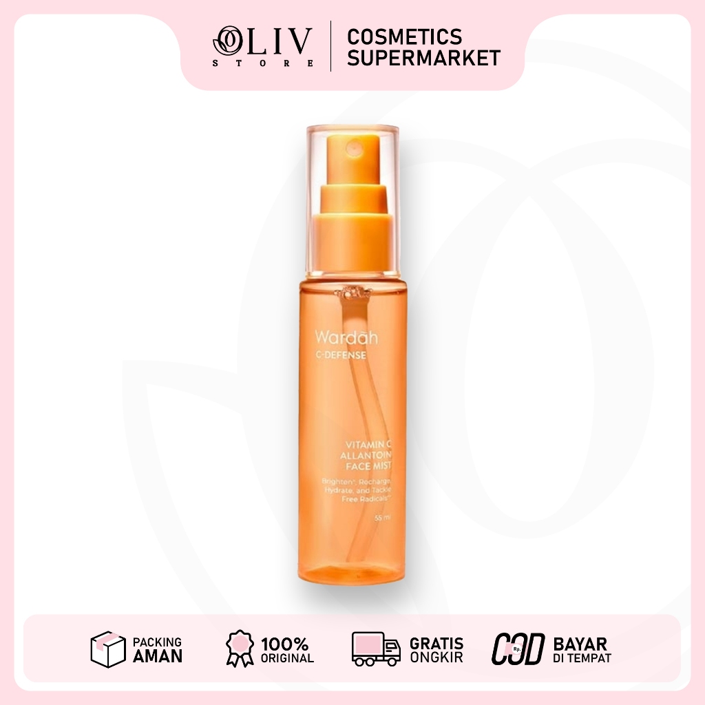 WARDAH C-Defence Face Mist 55ml | Spray Wajah