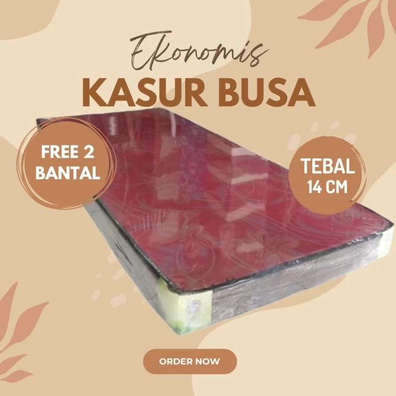 BONUS BANTAL  KASUR TILAM BUSA 4 KAKI | KASUR BUSA ZAKAT 4 KAKI