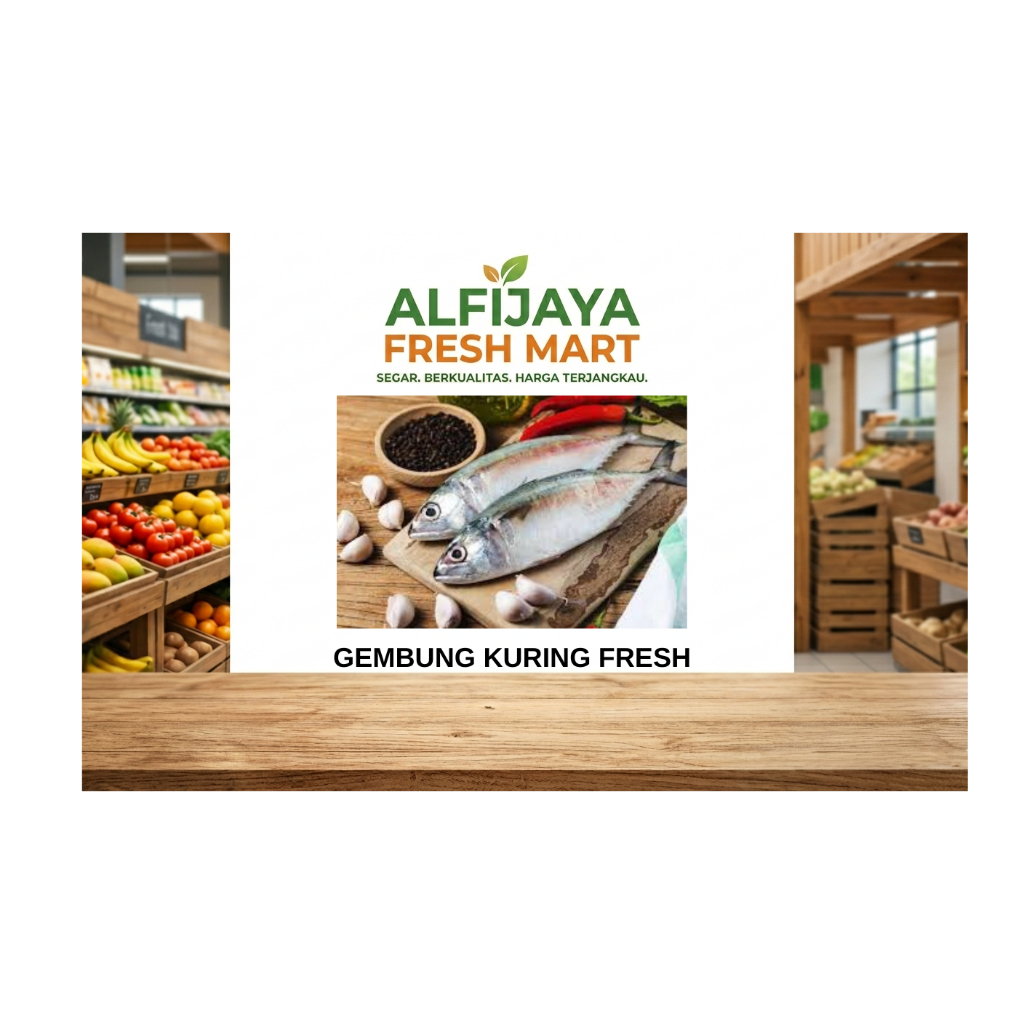 Ikan Gembung Kuring Segar / Kembung Kuring (ikan segar)