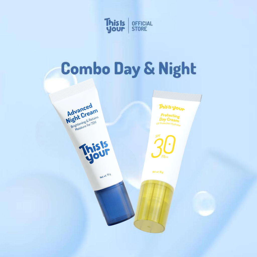 This is Your Combo Day & Night Cream | Protecting Day Cream, Advanced Night Cream | Perawatan Wajah 