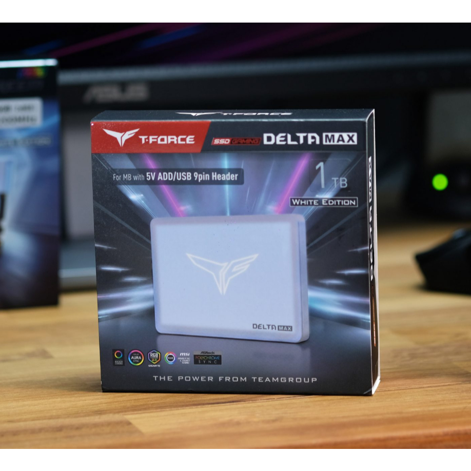 T-Force Delta Max SSD White Edition | 1TB