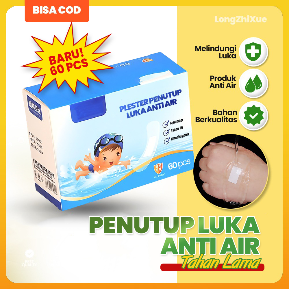 Plester Luka Transparan Penutup Bekas Memar Keloid Pelindung Bakteri Anti Air