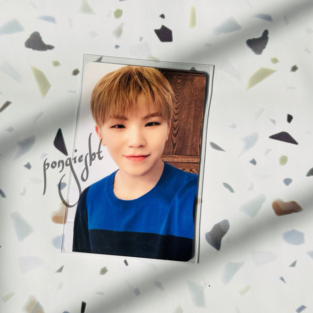 Photocard Official Seventeen Woozi Dicon 101
