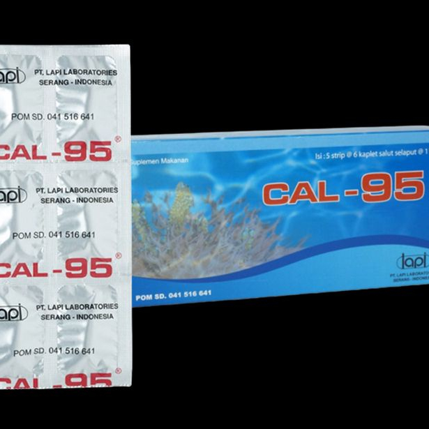 CAL-95 1 STRIP 6 Caplet