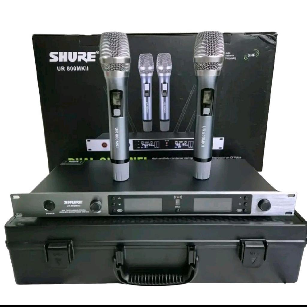mic wireless shure ur800 mkll SHURE UR 800 MKII + hardcase