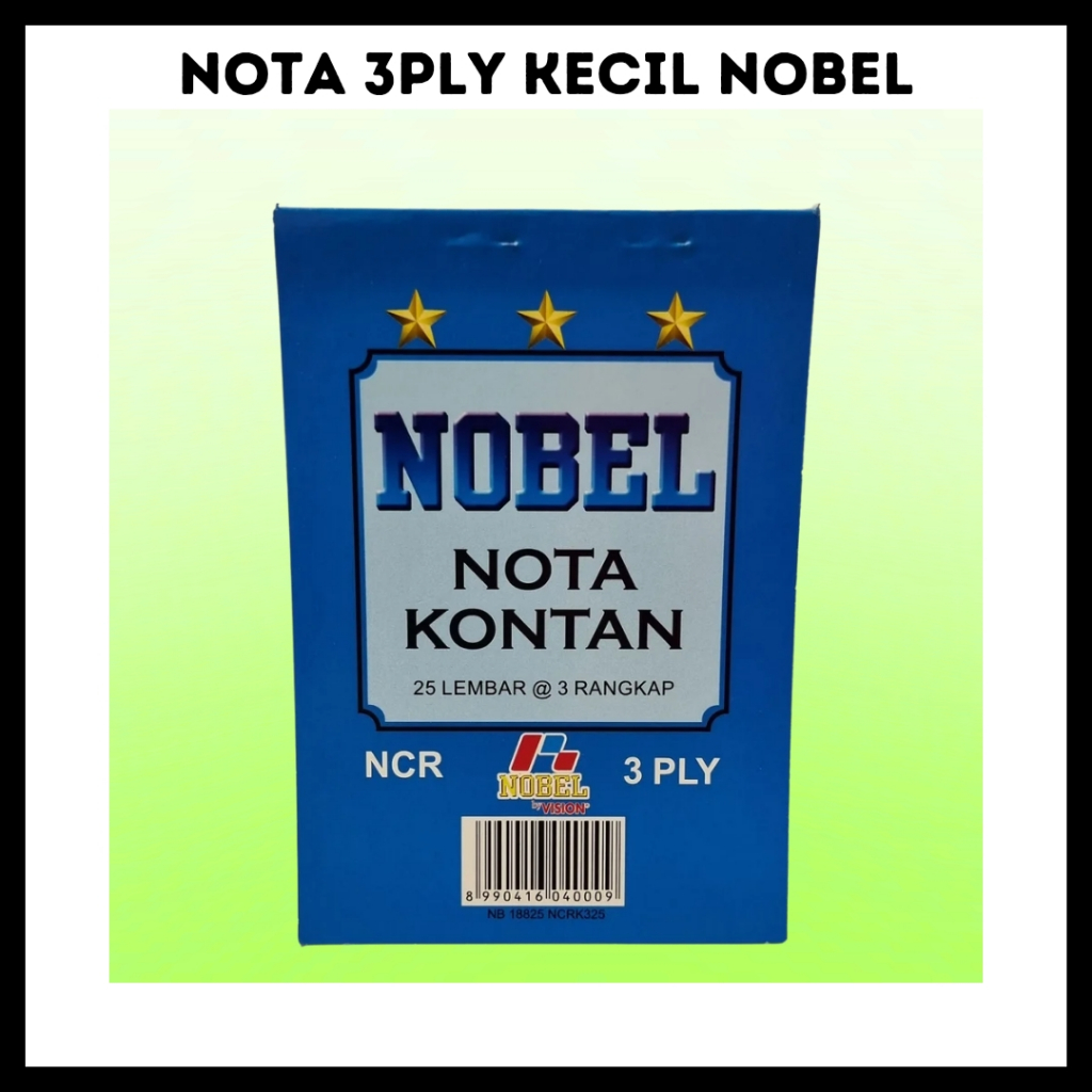 BUKU NOTA 3PLY BESAR | NOTA 3PLY KECIL | BUKU NOTA BESAR KECIL 3PLY | NOTA RANGKAP 3