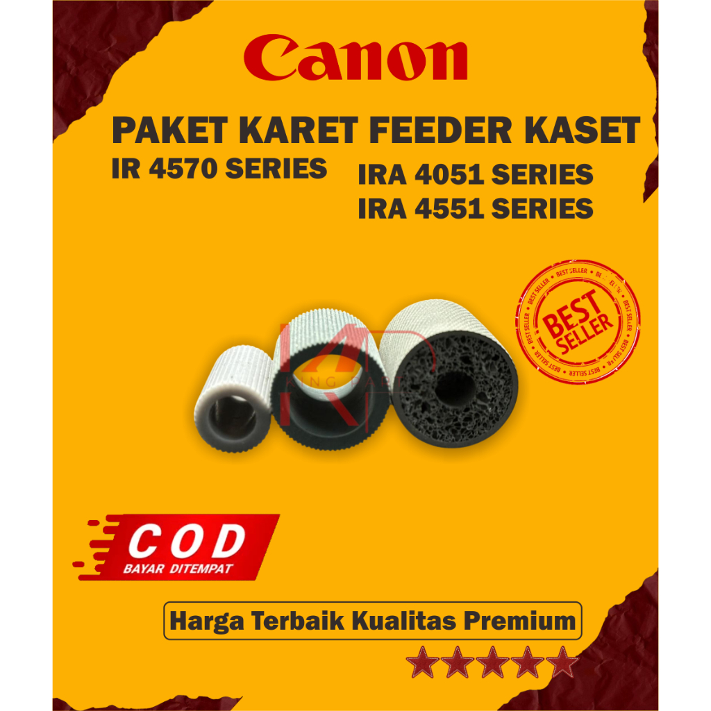 PAKET KARET PENARIK IRA 4051 4251 4551 IR3245 3570 4570 /SET REVIL