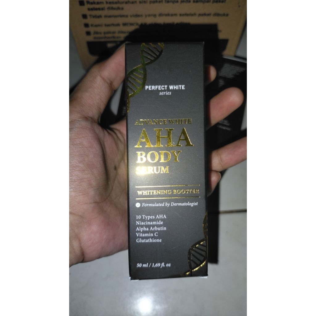 AHA PERFECT ADVANCE WHITE 10X MENCERAHKAN