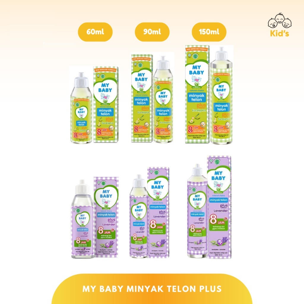 MY BABY Minyak Telon Plus Eucalyptus / Lavender 60ml / 90ml / 150ml