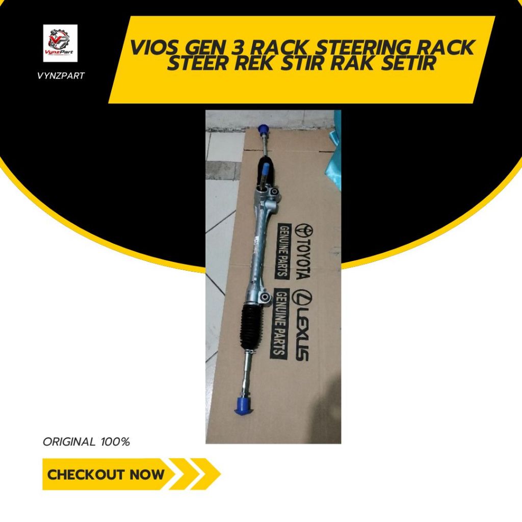 Vios gen 3 rack steering rack steer rek stir rak setir