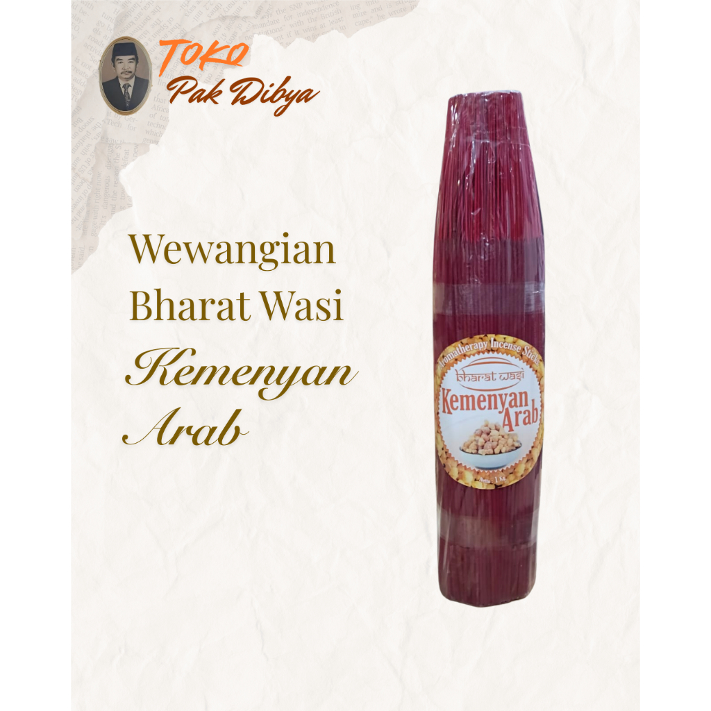 Wewangian Kemenyan Arab Warna Merah Kemasan 1Kg Dari Bharat Wasi