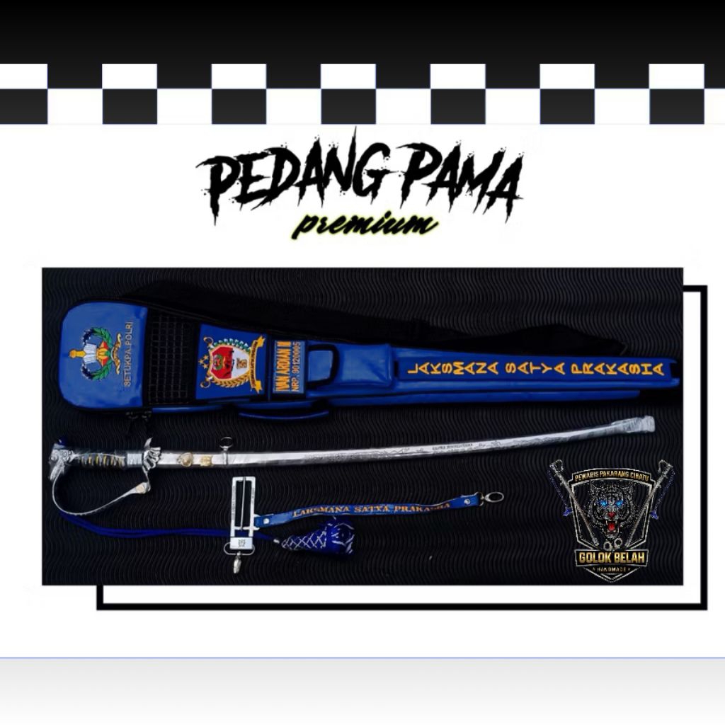 Pedang pora premium TNI dan Polri