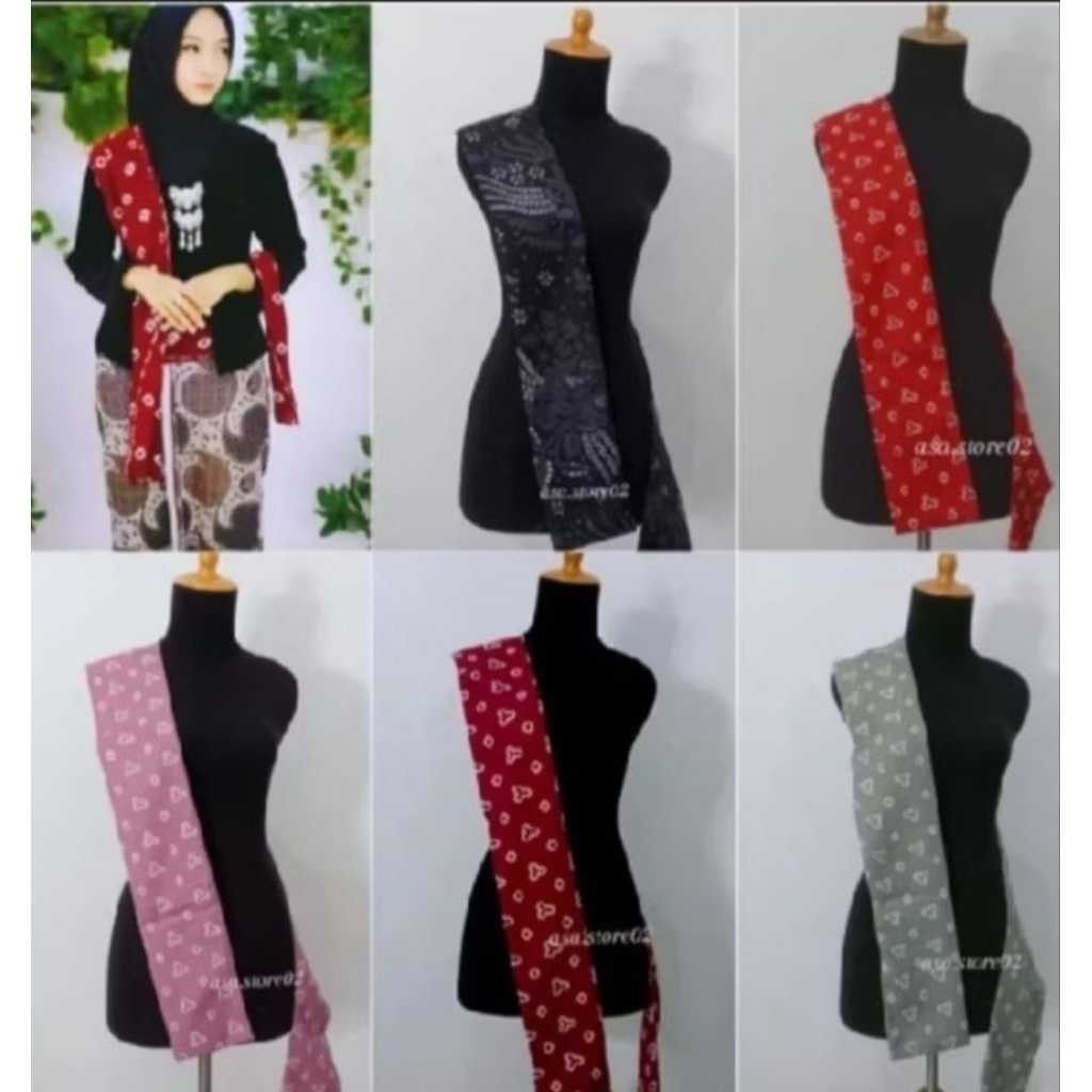 selendang batik jumputan