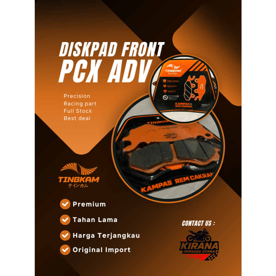 Diskpad Rem Cakram Depan PCX ADV 150