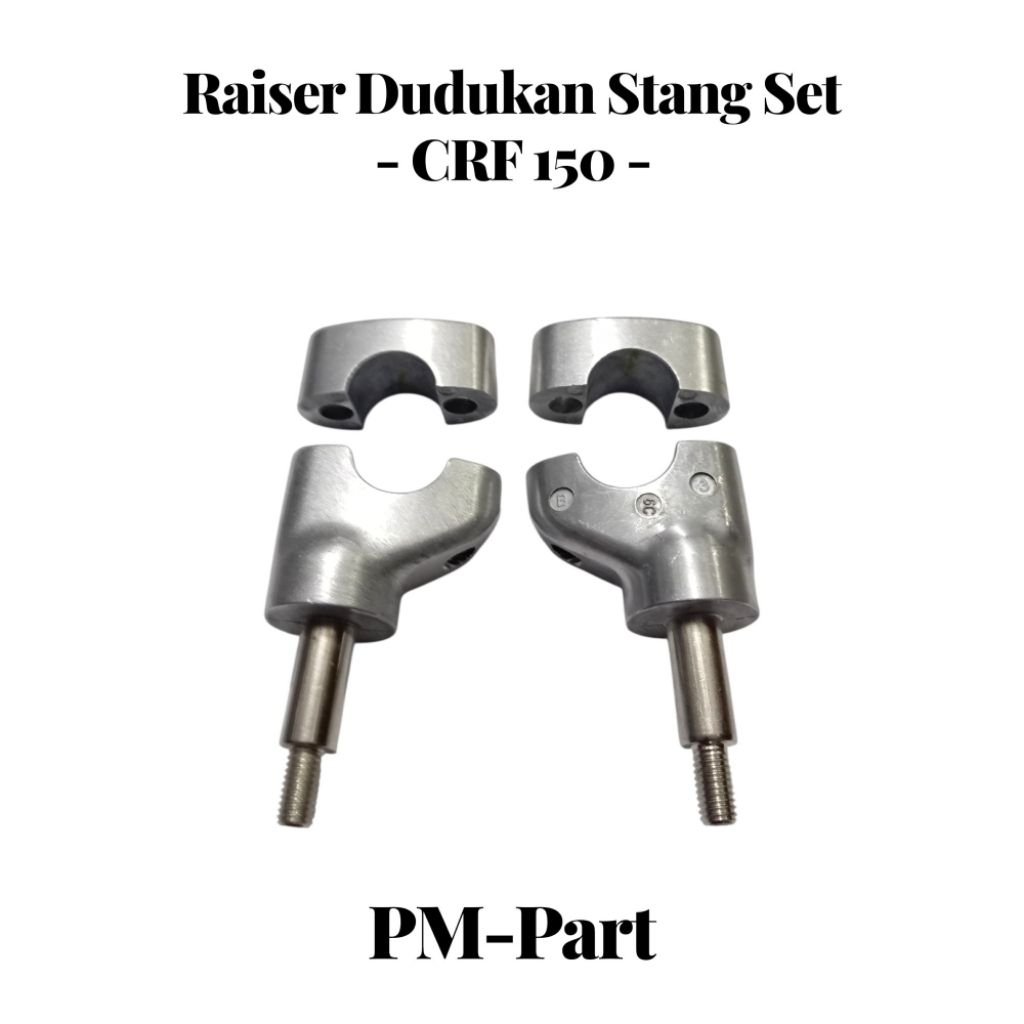 Raiser dudukan stang set CRF 150 original K84