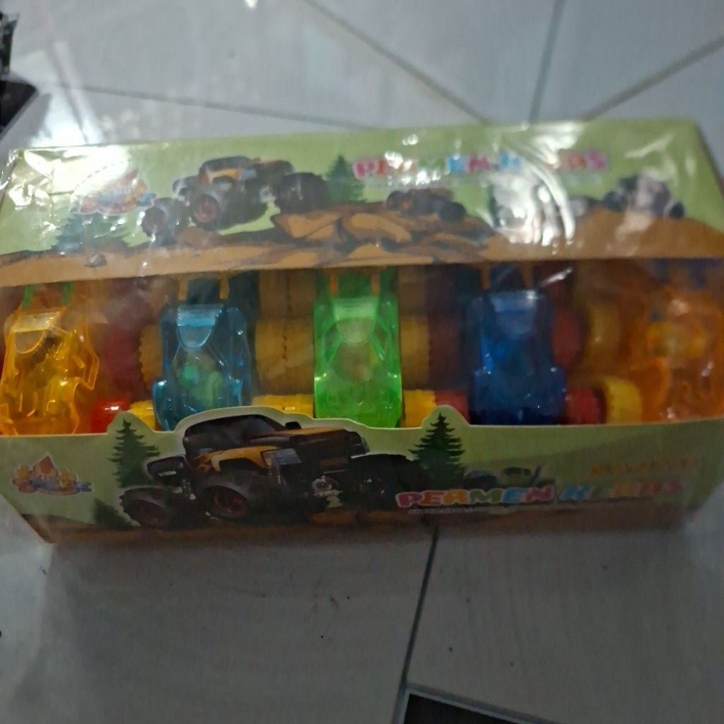 Permen Jeep Mainan Mobil Isi 20pcs