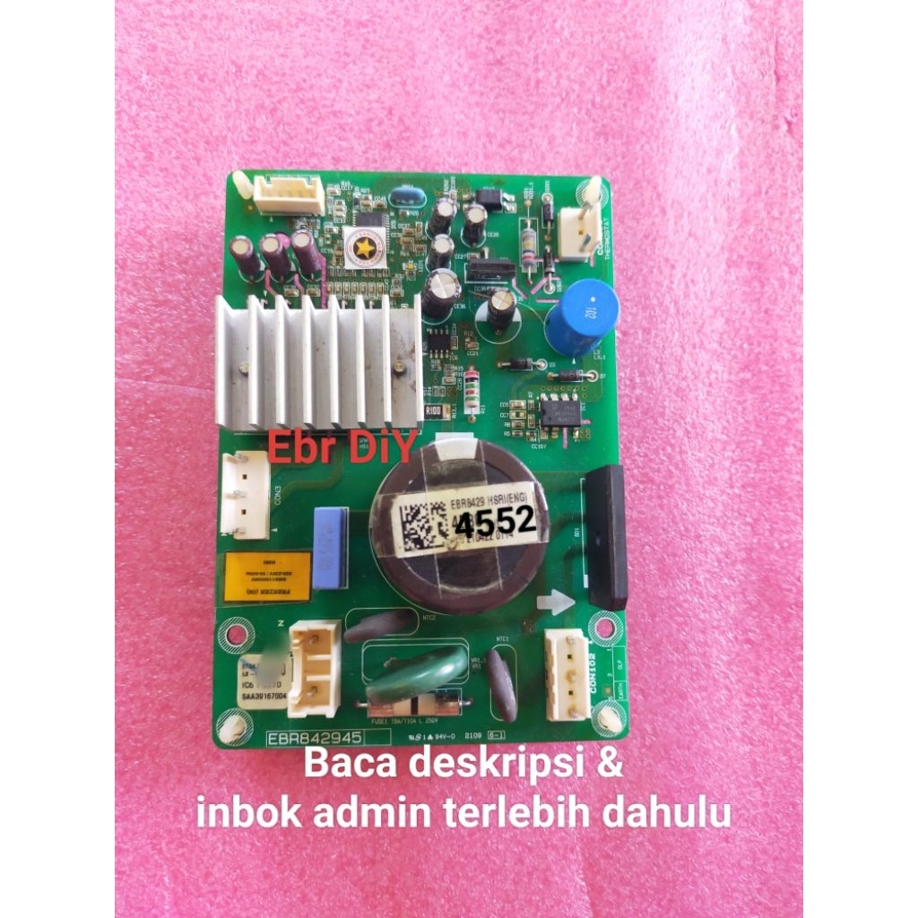 Ebr8429  4552  Ebr8429 4552  Ebr842945  Bmg089nhmv  Modul freezer lg inverter  Modul freezer inverte
