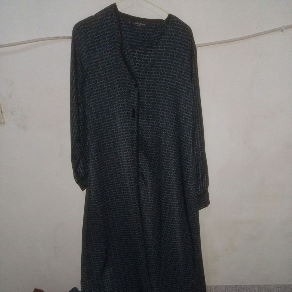 Preloved gamis latasha outfit