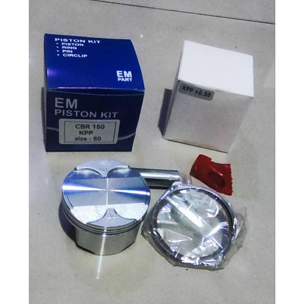 PISTON KIT CBR 150 OLD PIN 15  CBR K15 Em