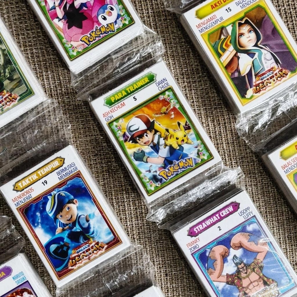 Mainan Jadul Kartu Kwartet Jumbo isi 32pcs